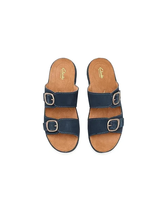 Сандалии с пряжками Cecily Step Clarks — изображение 2 из 4, темно-синий