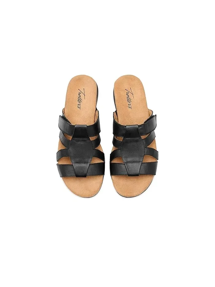 Сандалии на низком каблуке Ramona Trotters — изображение 2 из 4, черный
