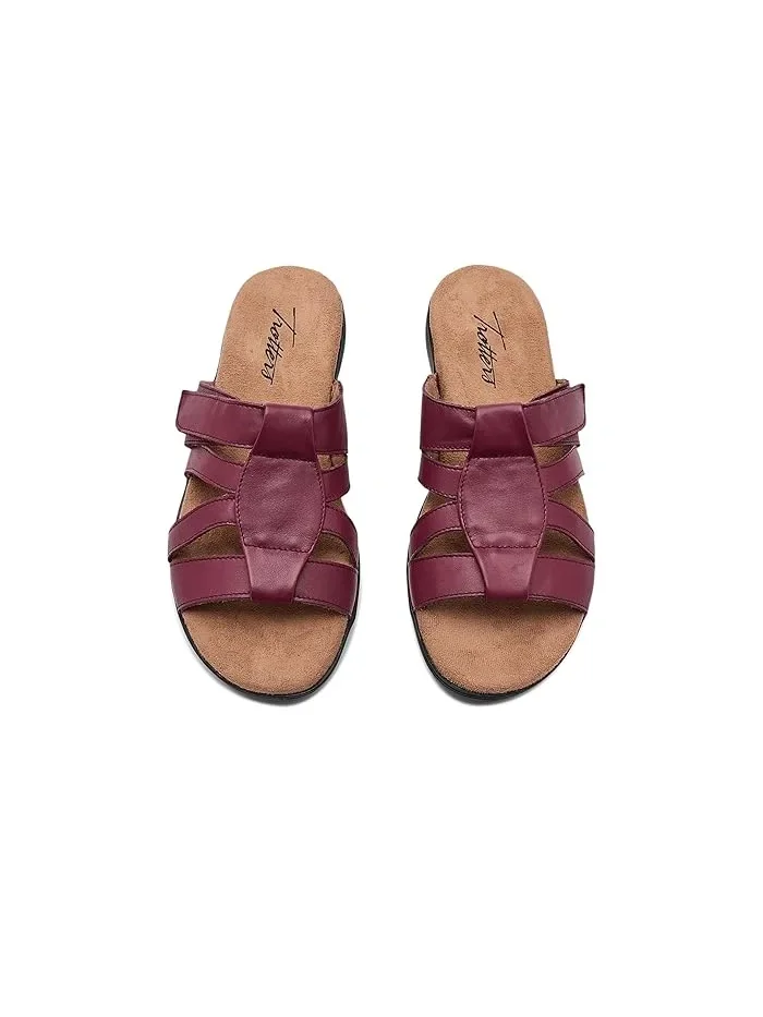 Сандалии с асимметричным дизайном Ramona Trotters — изображение 2 из 4, красный
