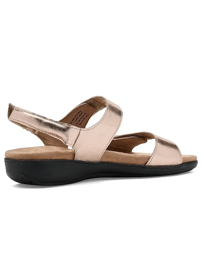 Сандалии Metallic Romi Trotters — изображение 3 из 4, шампань