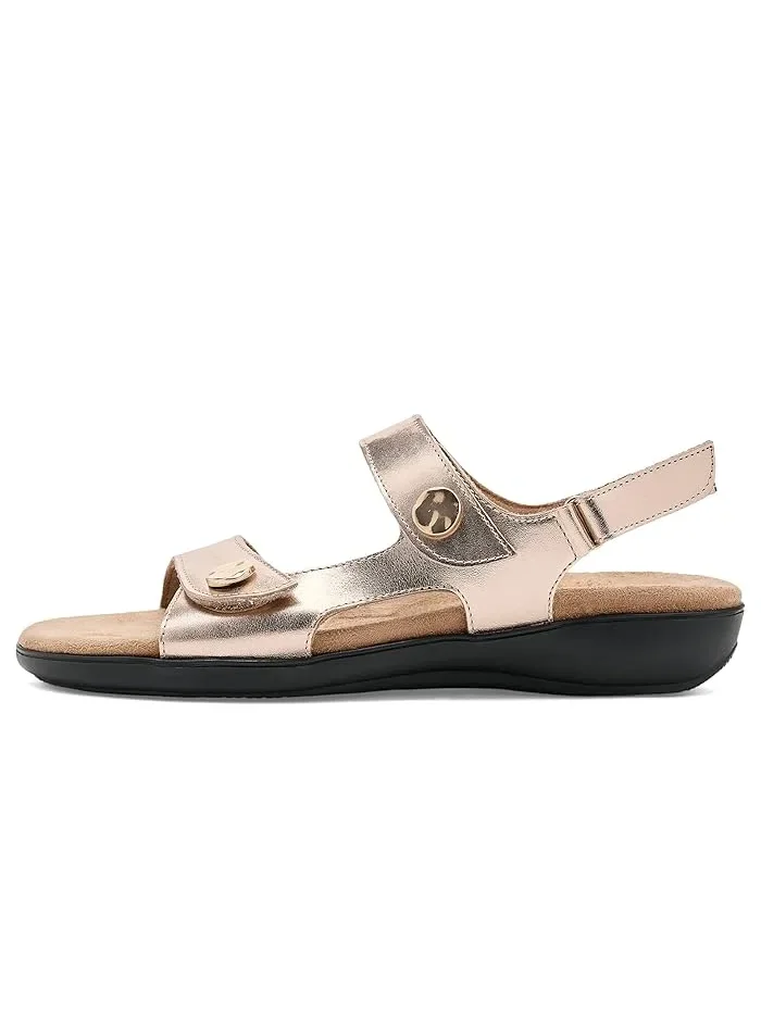 Сандалии Metallic Romi Trotters — изображение 4 из 4, шампань