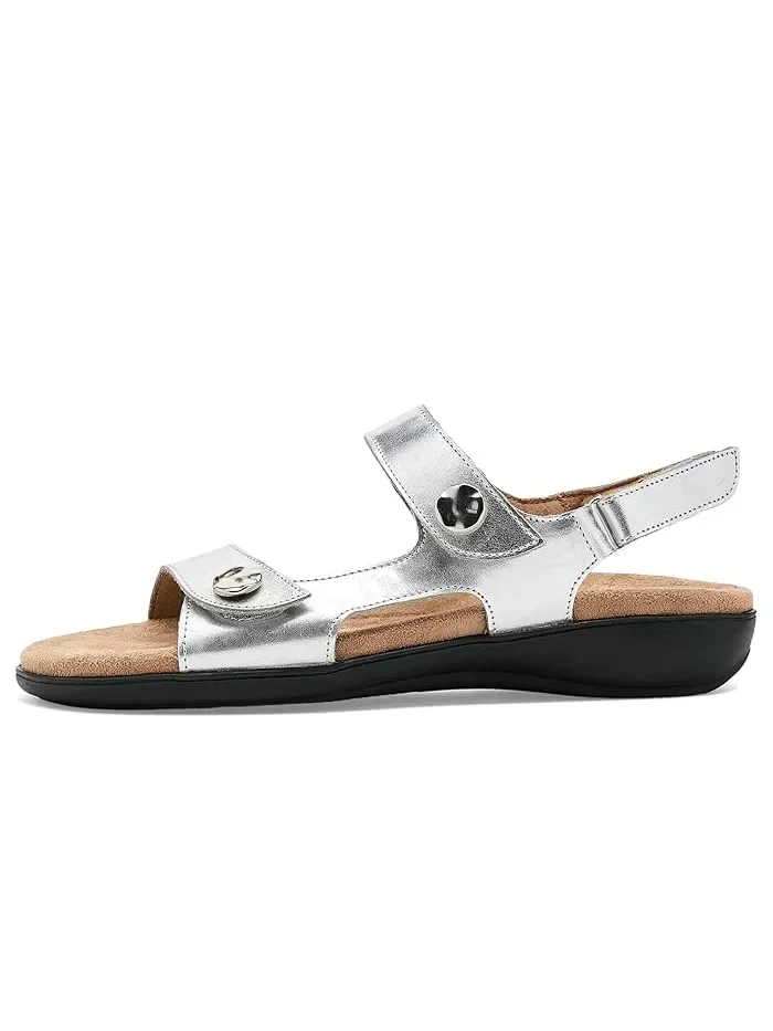 Сандалии Metallic Romi Trotters — изображение 4 из 4, серебряный