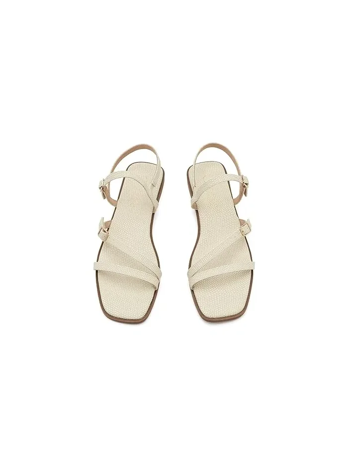 Сандалии многоремневые Brianna Journee Collection — изображение 2 из 4, костяной