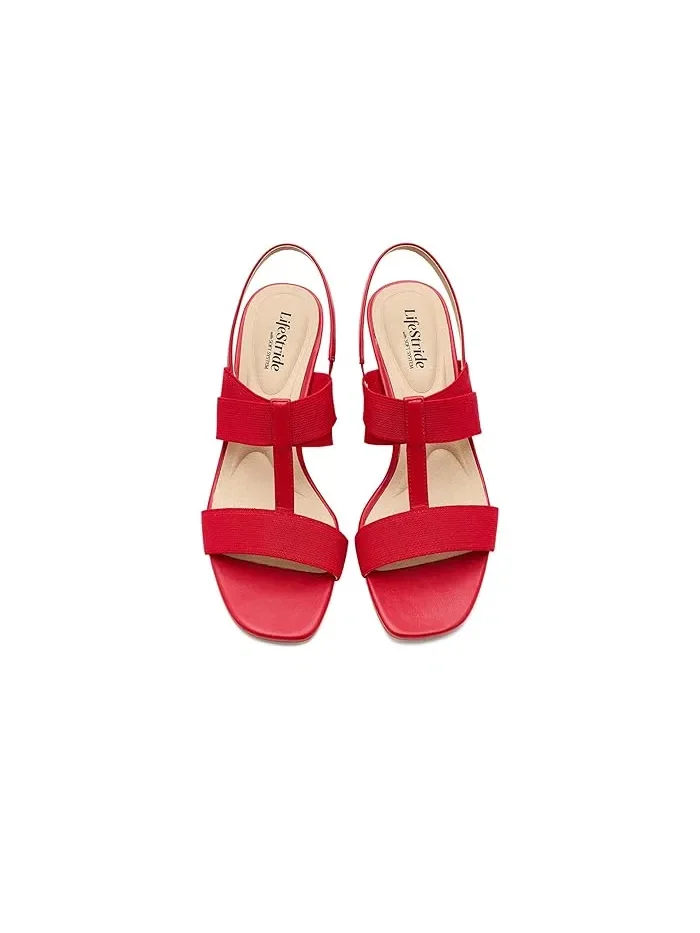 Босоножки на каблуке Sweet Slingback LifeStride — изображение 2 из 4, красный