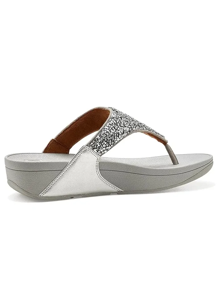 Сандалии Lulu Shimmerfoil FitFlop — изображение 3 из 3, серебряный