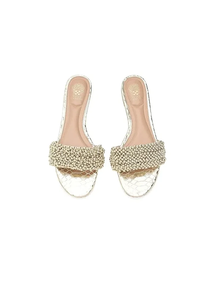 Босоножки с бусинами Balea Vince Camuto — изображение 2 из 4, золото