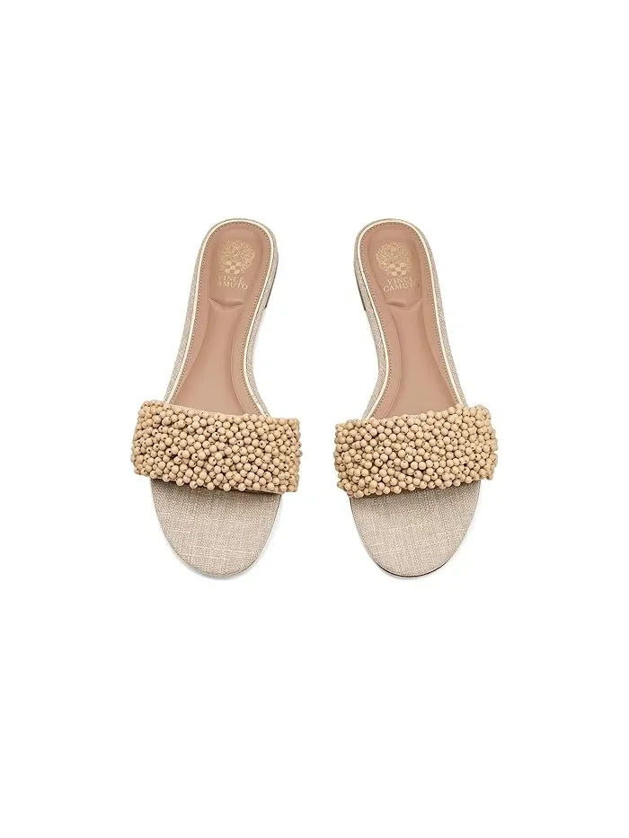 Сандалии с бусинами Balea Vince Camuto — изображение 2 из 4, прозрачный