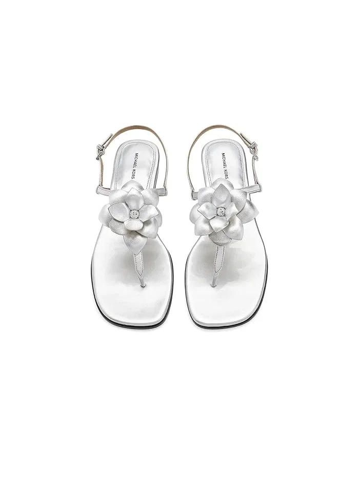 Сандалии с цветком Jacie Michael Michael Kors — изображение 2 из 4, арахисовый