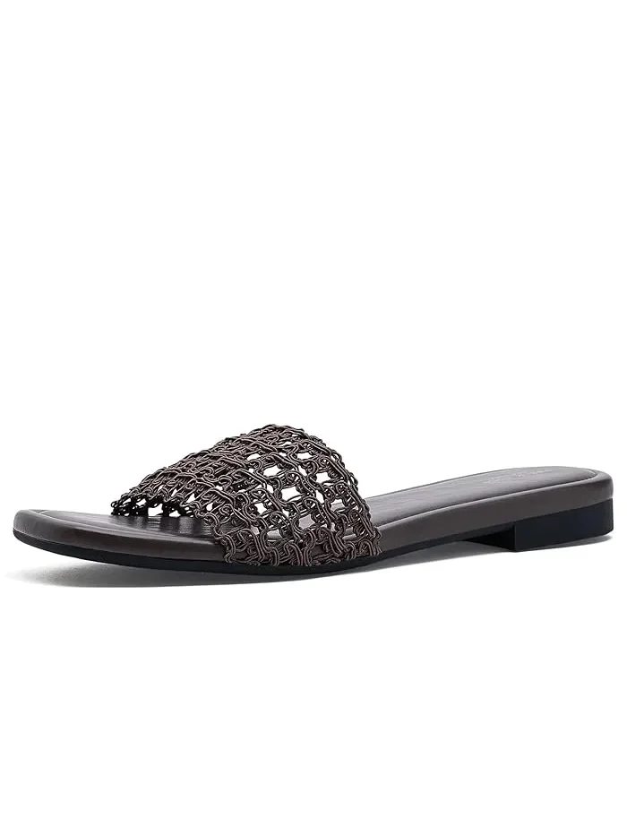 Сандалии Ellie Slides Dark Mocha Mesh