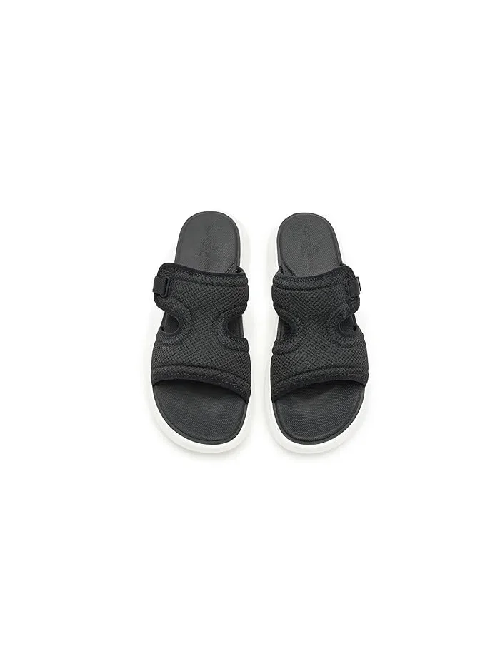 Сандалии с регулируемым ремешком Solevana Mist Clarks — изображение 2 из 4, черный