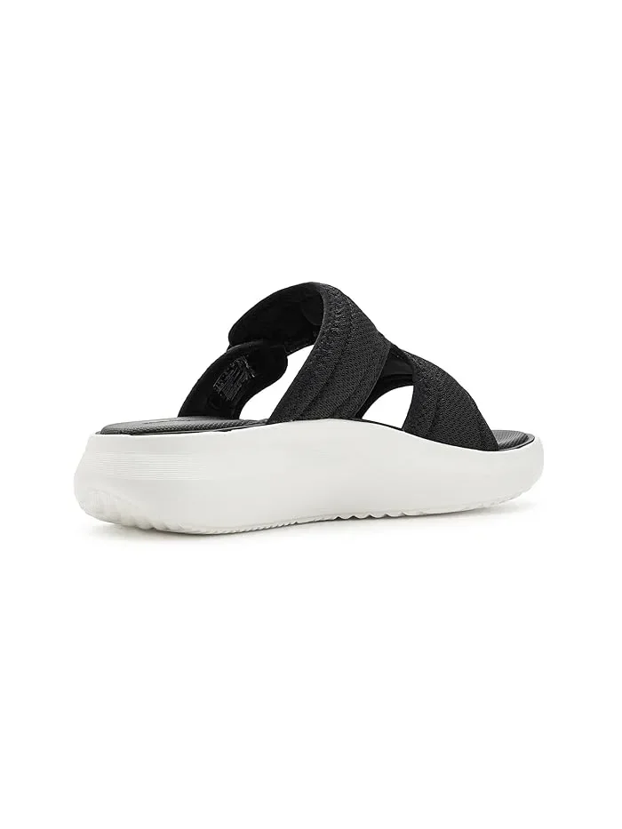 Сандалии с регулируемым ремешком Solevana Mist Clarks — изображение 3 из 4, черный