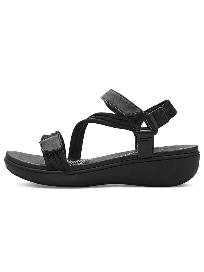 Сандалии с регулируемыми ремешками Breezerae Sun Clarks — изображение 4 из 4, черный