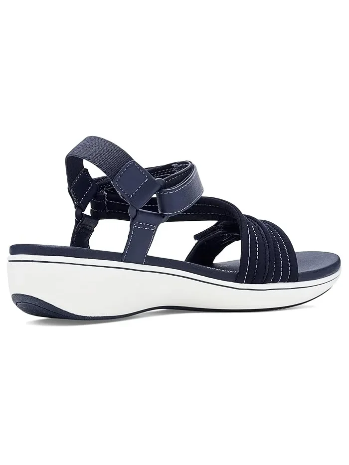 Сандалии с ремешками Breezerae Sun Clarks — изображение 3 из 4, темно-синий