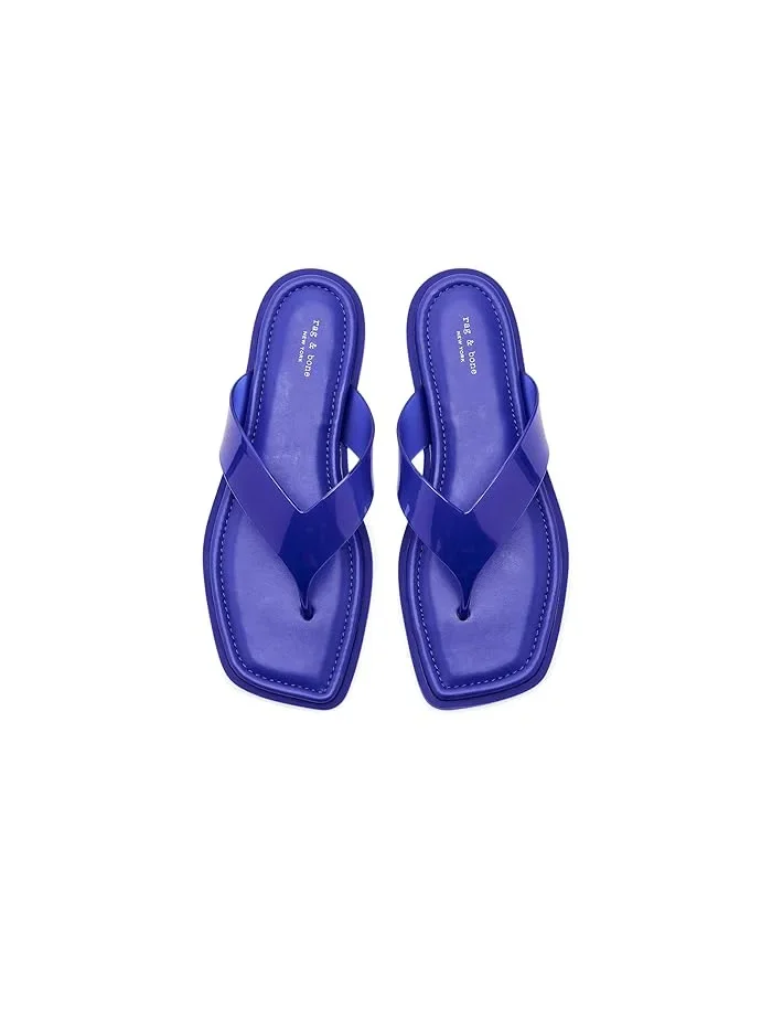 Сандалии Gracie Jelly Thong rag & bone — изображение 2 из 4, глубокий синий