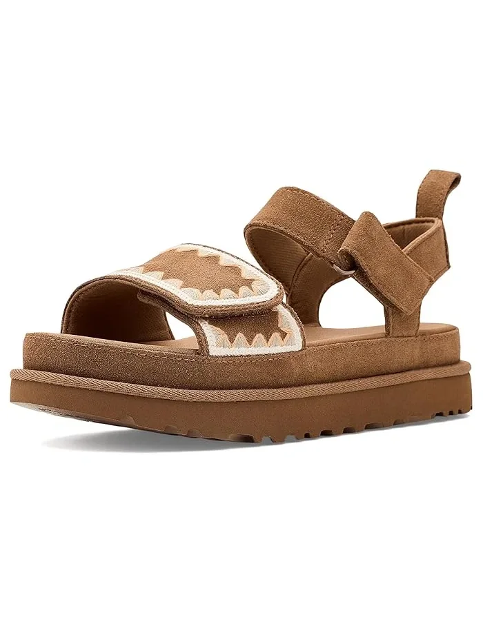 Сандалии Goldenstar Artistitch UGG — изображение 1 из 4, орех