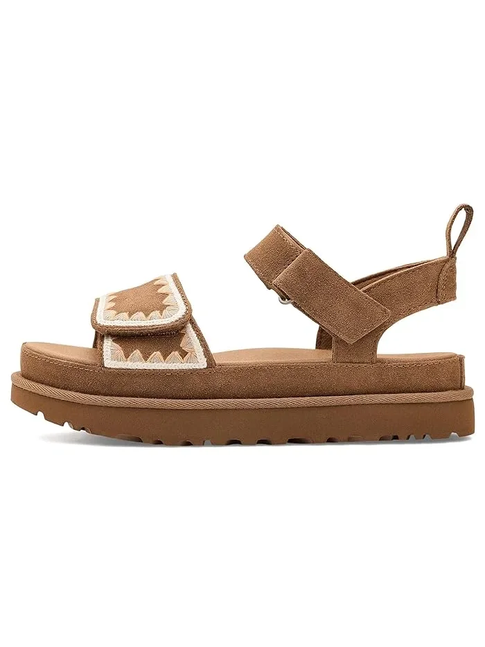Сандалии Goldenstar Artistitch UGG — изображение 4 из 4, орех