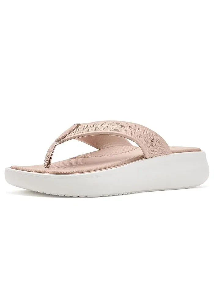 Сандалии-клины на платформе Solevana Post Clarks