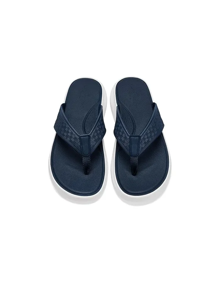 Сандалии-клины с ремешком Solevana Clarks — изображение 2 из 4, темно-синий