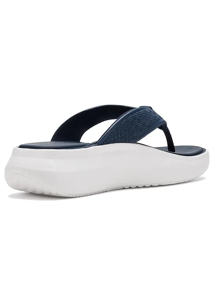 Сандалии-клины с ремешком Solevana Clarks — изображение 3 из 4, темно-синий