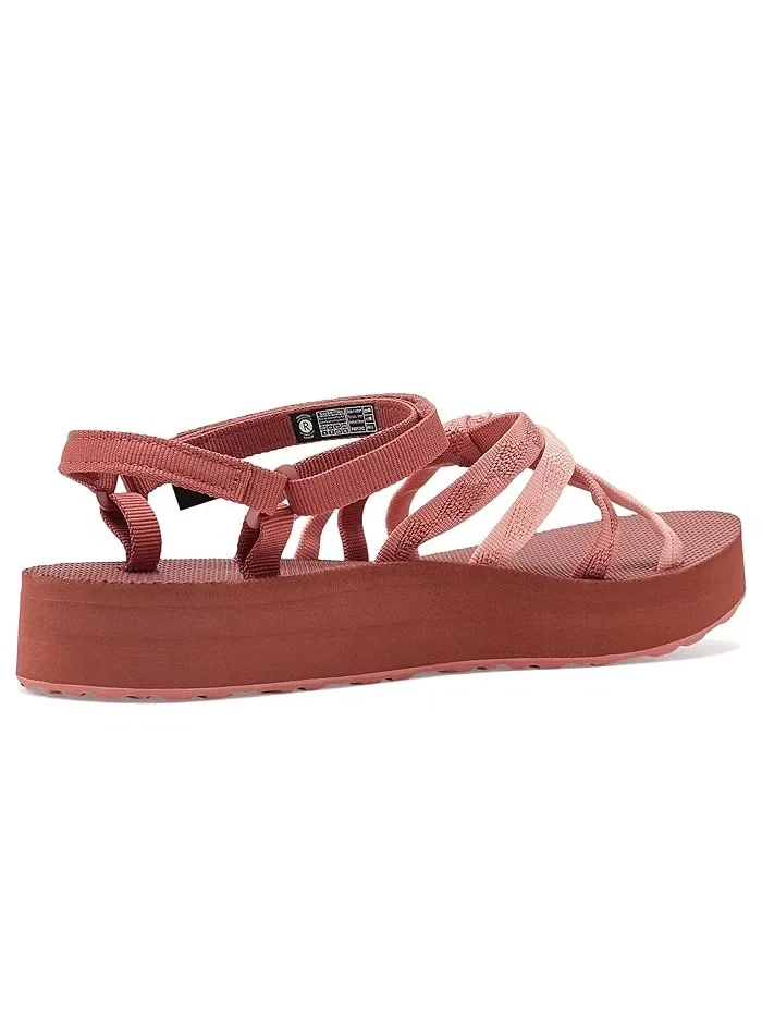 Сандалии с узелками Midform Kena Slim Teva — изображение 3 из 4, мульти