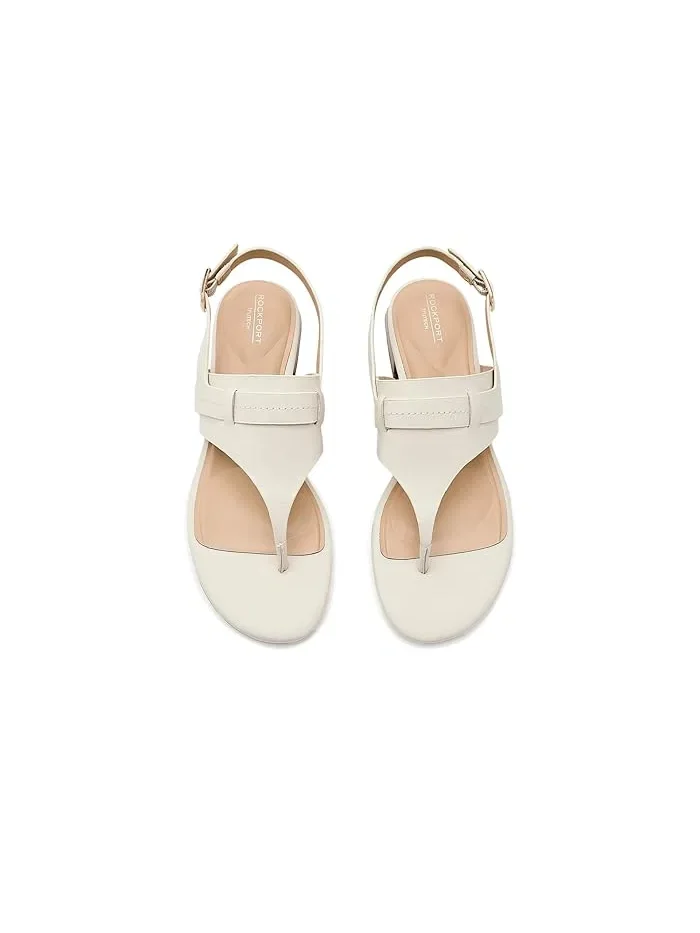 Сандалии с Т-образным ремешком Ofera Rockport — изображение 2 из 4, кремовый