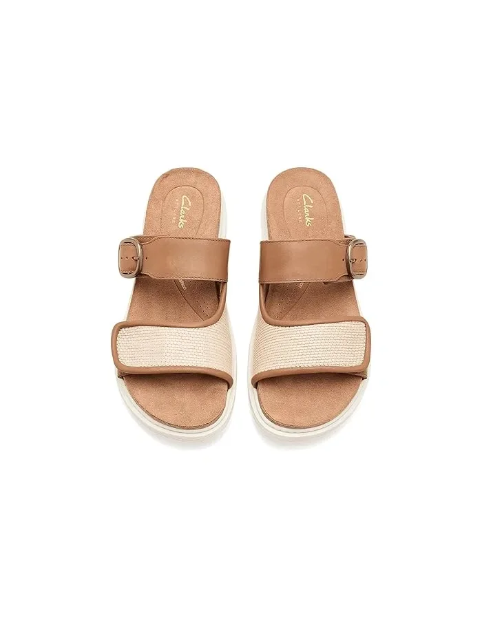 Сандалии женские Clarks Arwell Step — изображение 2 из 4, бежевый