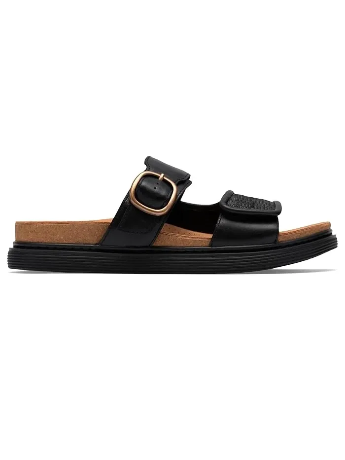 Сандалии с контурной стелькой Arwell Step Clarks — изображение 3 из 4, черный