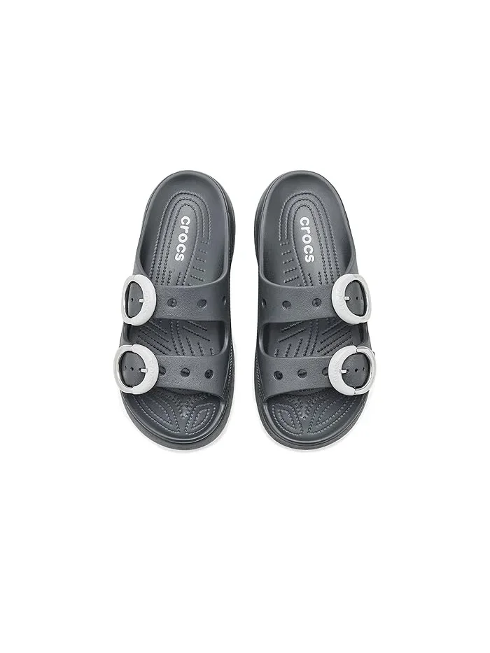 Сандалии платформа Saturday Buckle Crocs — изображение 2 из 4, угольный