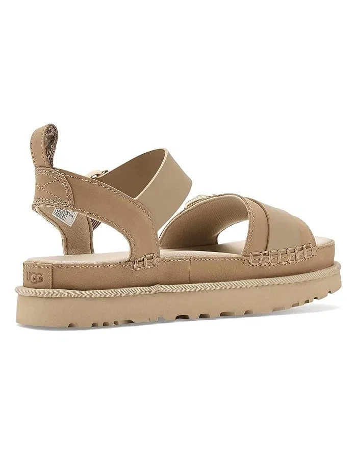 Сандалии с мягкой стелькой Goldenstar Villa UGG — изображение 3 из 4, горчичный