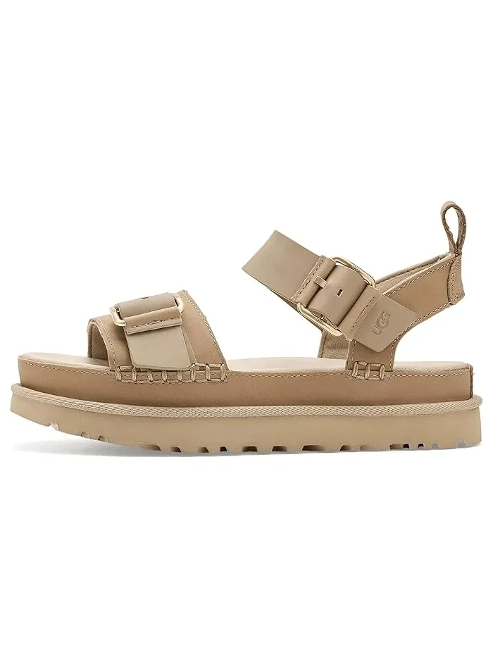 Сандалии с мягкой стелькой Goldenstar Villa UGG — изображение 4 из 4, горчичный