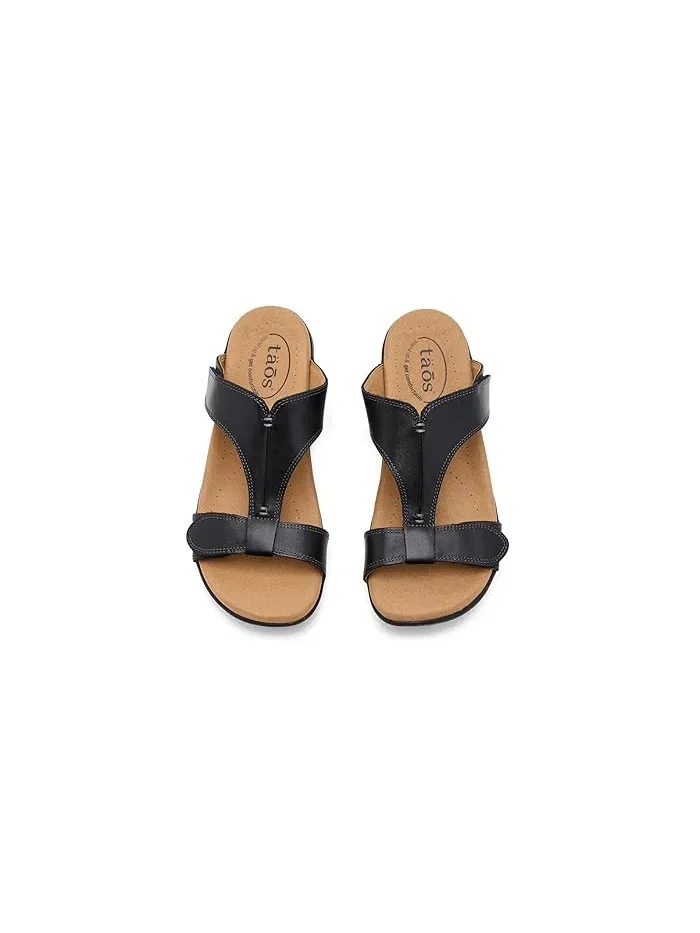 Сандалии с ремешками Slide Show Taos Footwear — изображение 2 из 4, черный
