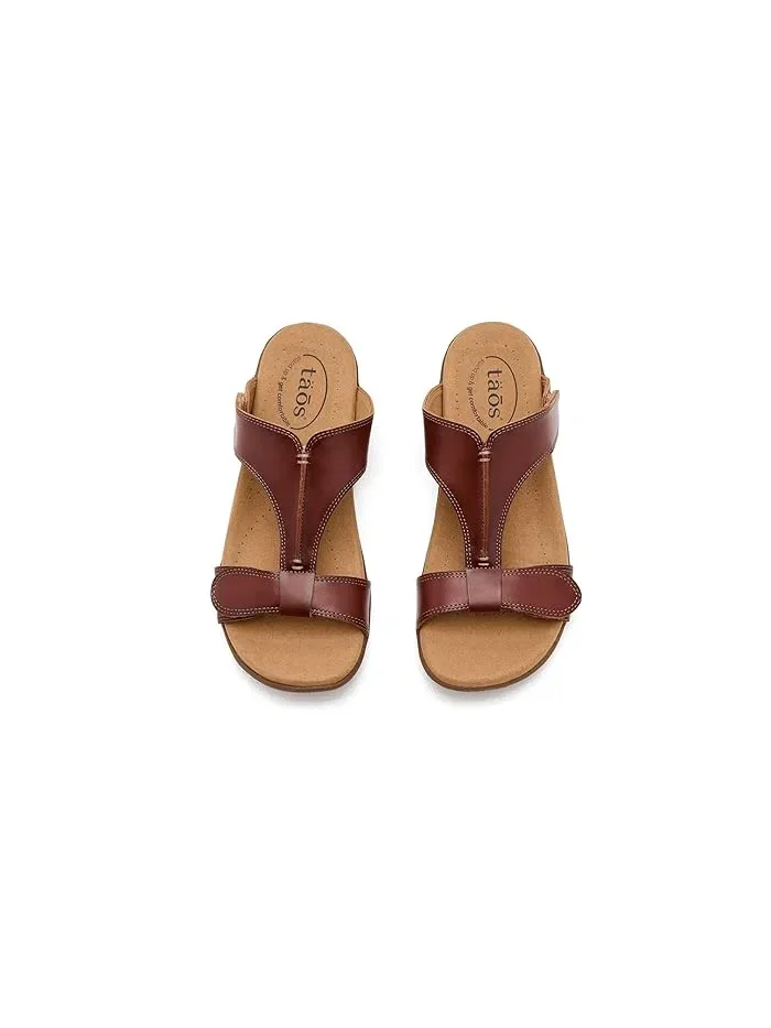 Сандалии с регулируемыми ремешками Slide Show Taos Footwear — изображение 2 из 4, коричневый