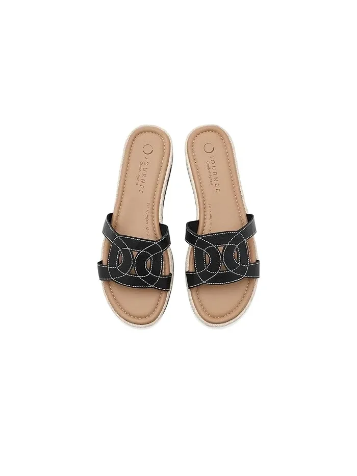 Сандалии платформа Rosalinda Journee Collection — изображение 2 из 4, черный