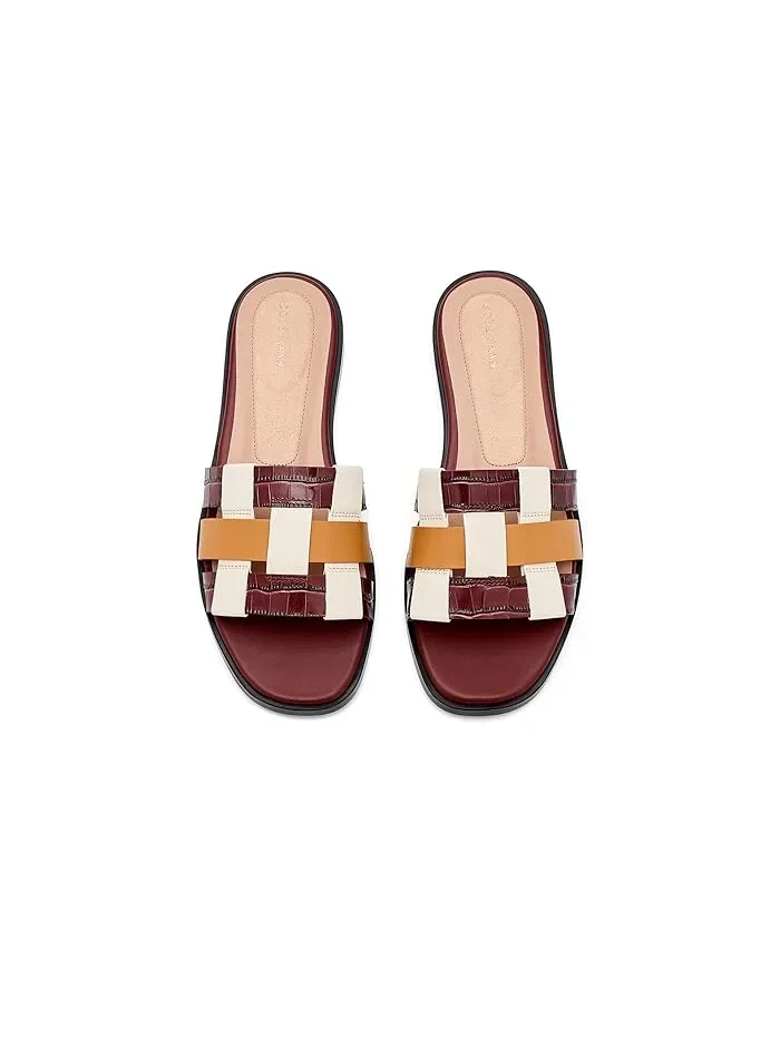Сандалии Go-to Ensley Cole Haan — изображение 2 из 4, махагоновый