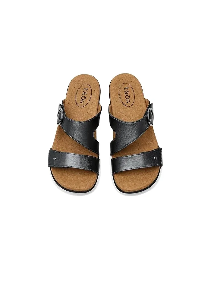 Сандалии с открытым носком Westside Taos Footwear — изображение 2 из 4, черный металлик