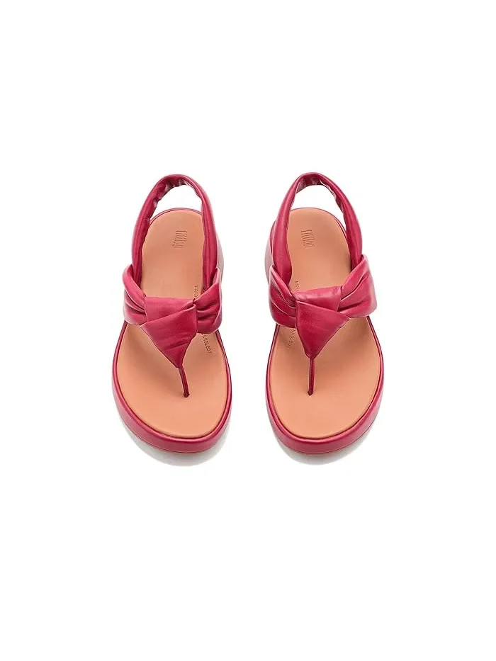 Сандалии с узлом FitFlop — изображение 2 из 4, жженый ягодный