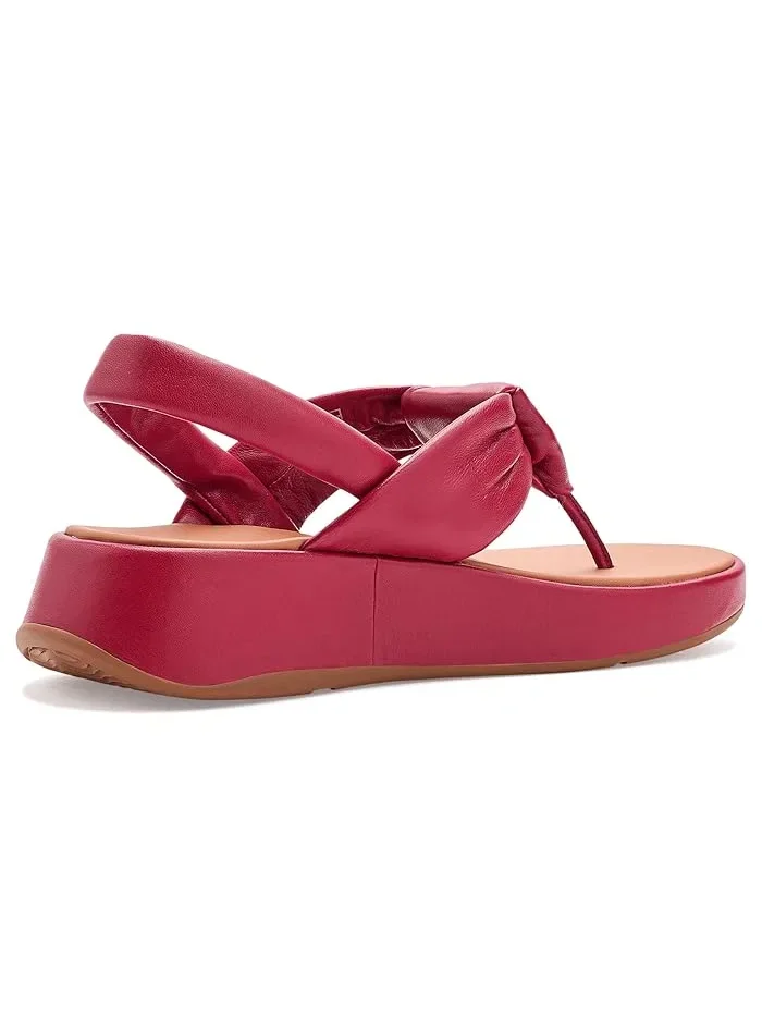 Сандалии с узлом FitFlop — изображение 3 из 4, жженый ягодный