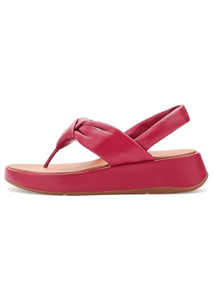 Сандалии с узлом FitFlop — изображение 4 из 4, жженый ягодный