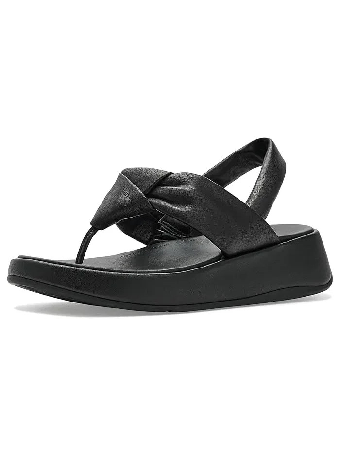 Сандалии с узлом кожаные F-Mode Knot FitFlop