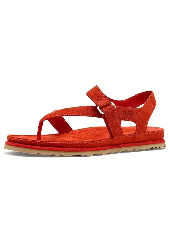 Сандалии Goldengaze Toe Post UGG — изображение 1 из 4, красный