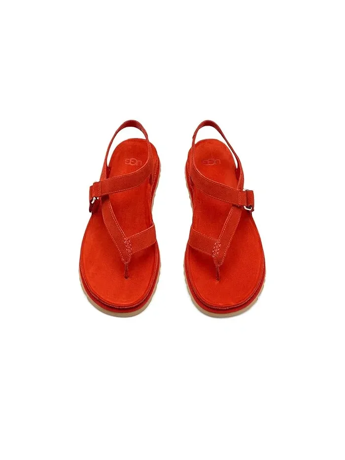 Сандалии Goldengaze Toe Post UGG — изображение 2 из 4, красный