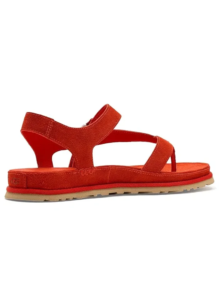 Сандалии Goldengaze Toe Post UGG — изображение 3 из 4, красный