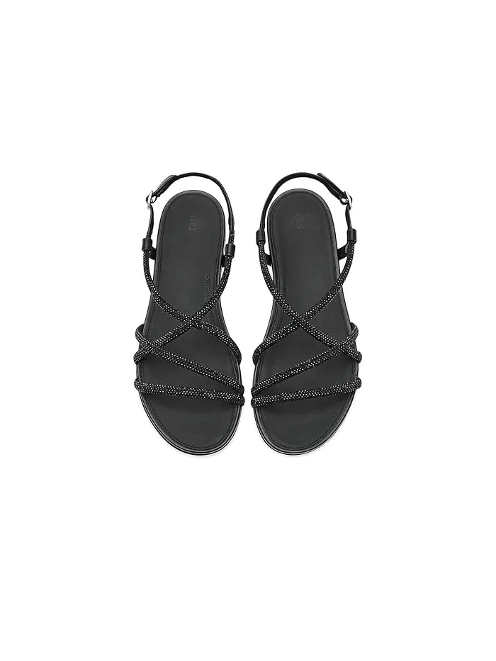 Сандалии с кристаллами Gracie FitFlop — изображение 2 из 4, черный