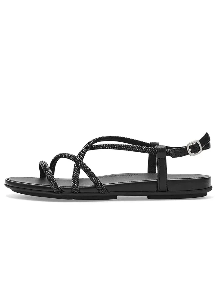 Сандалии с кристаллами Gracie FitFlop — изображение 4 из 4, черный