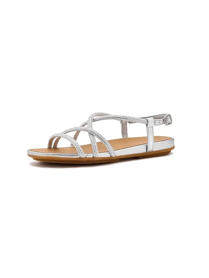 Сандалии кристальные с ремешком FitFlop