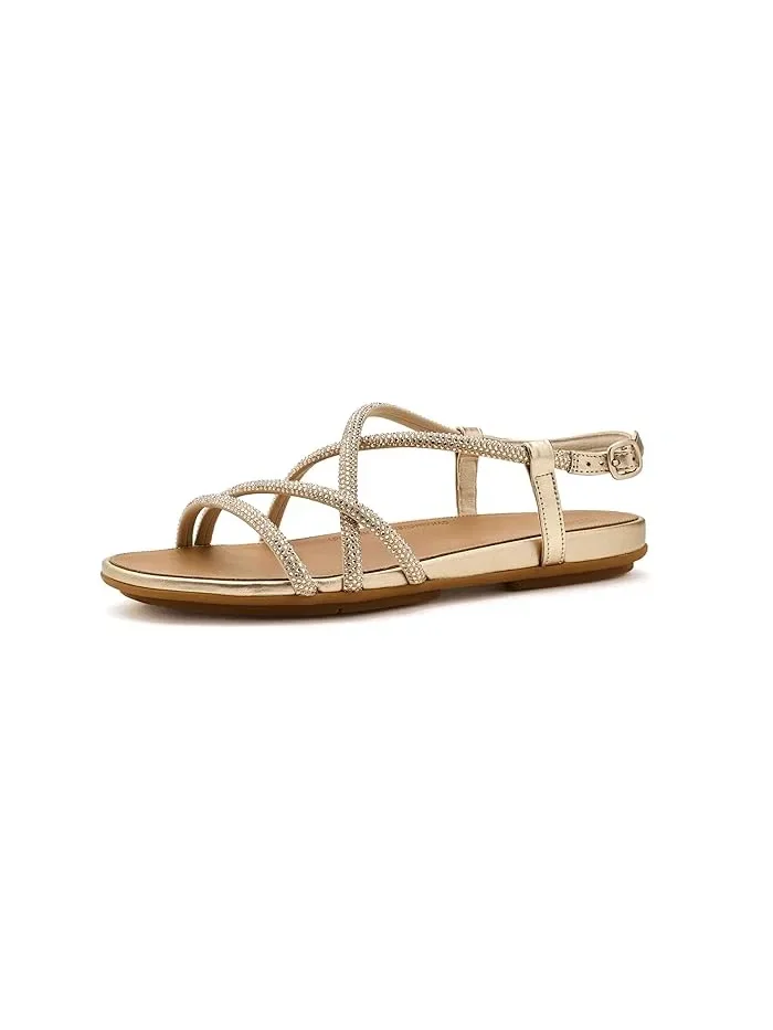 Сандалии с кристаллами Gracie FitFlop — изображение 1 из 4, платиновый