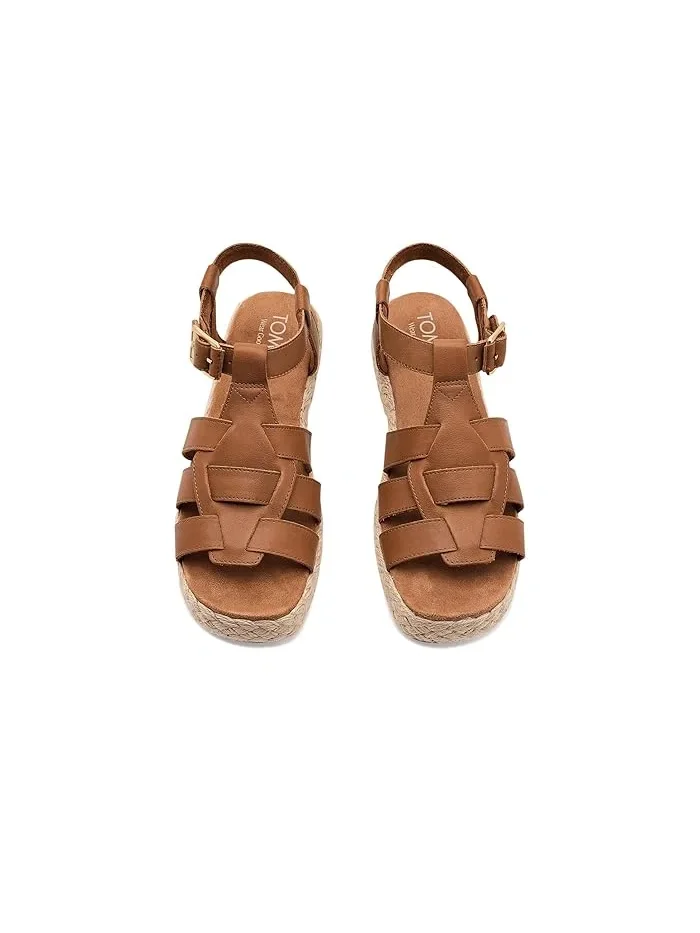 Сандалии плетеные Jac TOMS — изображение 2 из 4, коричневый