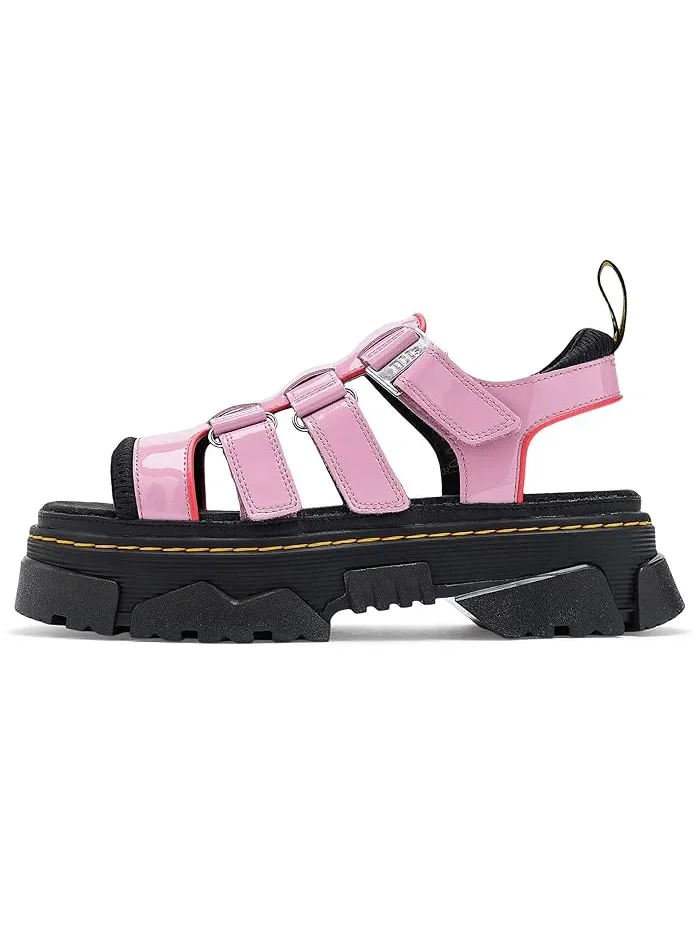 Сандалии с тремя ремешками Mattison 3S Dr. Martens — изображение 4 из 4, розовый