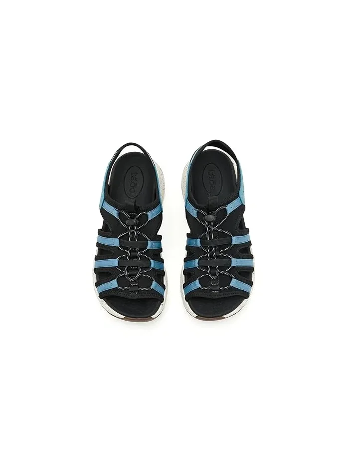 Сандалии водонепроницаемые Superfly Taos Footwear — изображение 2 из 4, черный/синий