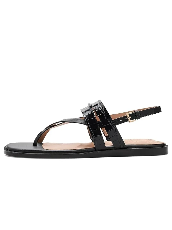 Сандалии Go-to Estella Flat Thong Cole Haan — изображение 4 из 4, черный